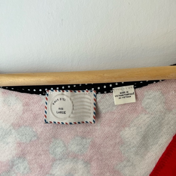 POSTMARK by ANTHROPOLOGIE Clovely Peplum Floral Top in Red - Picture 3 of 5